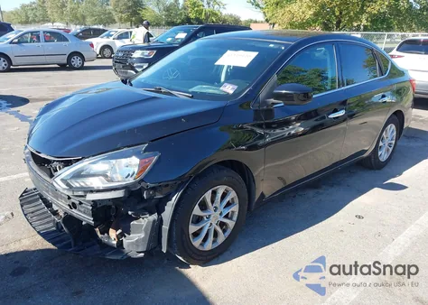 2019 Nissan Sentra Sv из США, поврежденный, VIN 3N1AB7AP9KY261397